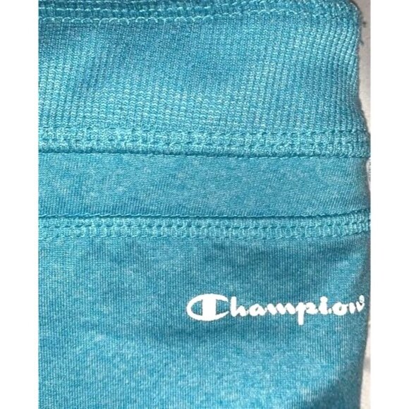 Champion Elite Womens Teal Capri Pants L Drawstring Waist Polyester/Spandex Blen - Picture 8 of 11